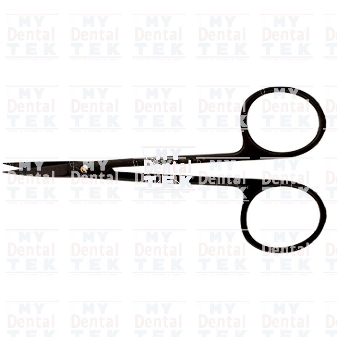 Paradise Dental Technologies IRIS Scissors, curved Black T801 My